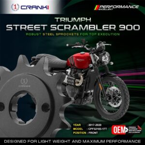 Sprocket For Triumph Street Scrambler 900 (2017-2020) - Front - CPF32183-17T