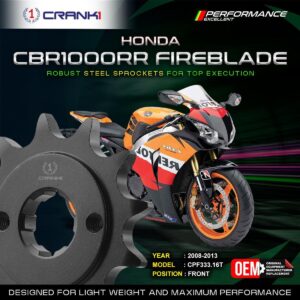 Sprocket For Honda CBR1000RR Fireblade (2008-2013) - Front - CPF333.16T