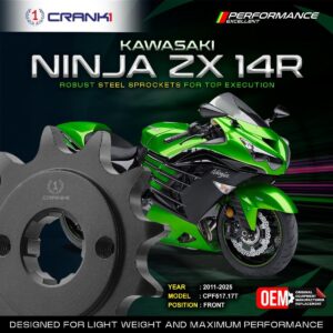 Sprocket For Kawasaki Ninja ZX-14R (2011-2025) - Front - CPF517.17T