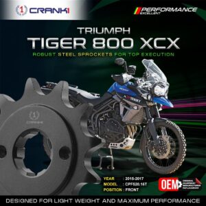 Sprocket For Triumph Tiger 800 XCX (2015-2017) - Front - CPF520.16T