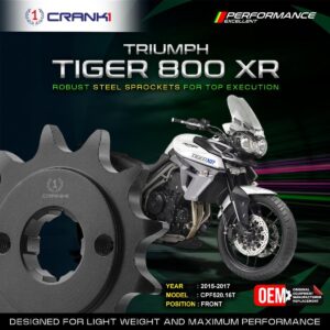 Sprocket For Triumph Tiger 800 XR (2015-2017) - Front - CPF520.16T