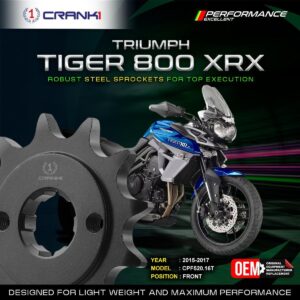 Sprocket For Triumph Tiger 800 XRX (2015-2017) - Front - CPF520.16T