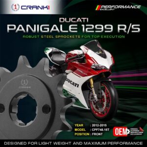 Sprocket For Ducati Panigale 1299 R/S (2012-2015) - Front - CPF748.15T