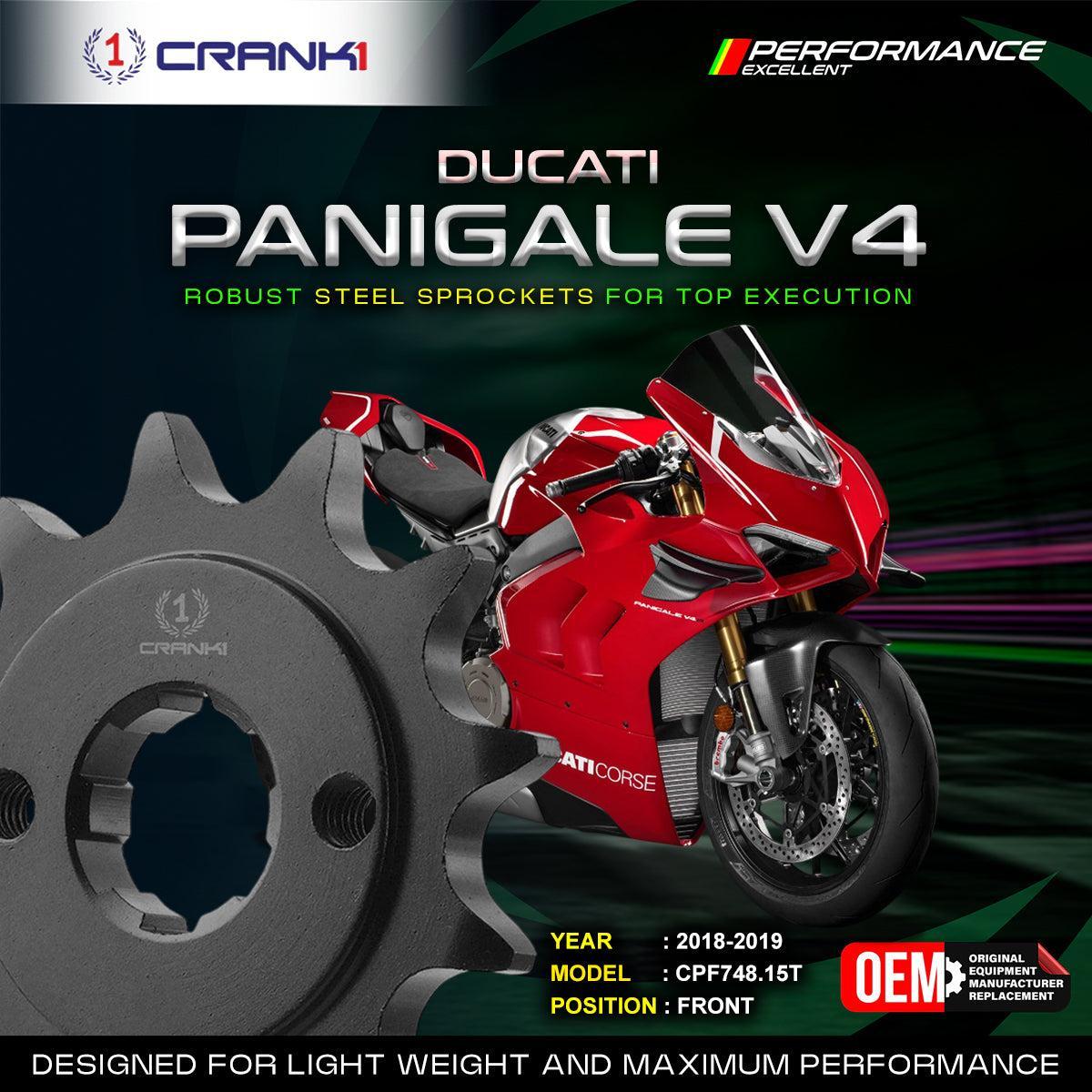 Sprocket For Ducati Panigale V4 (2018-2019) - Front - CPF748.15T