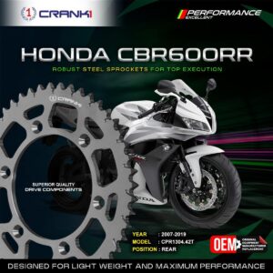 Sprocket For Honda CBR600RR (2007-2019) - Rear - CPR1304.42T