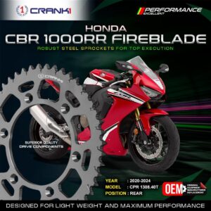 Sprocket For Honda CBR 1000RR Fireblade (2020-2024) - Rear - CPR1308.40T