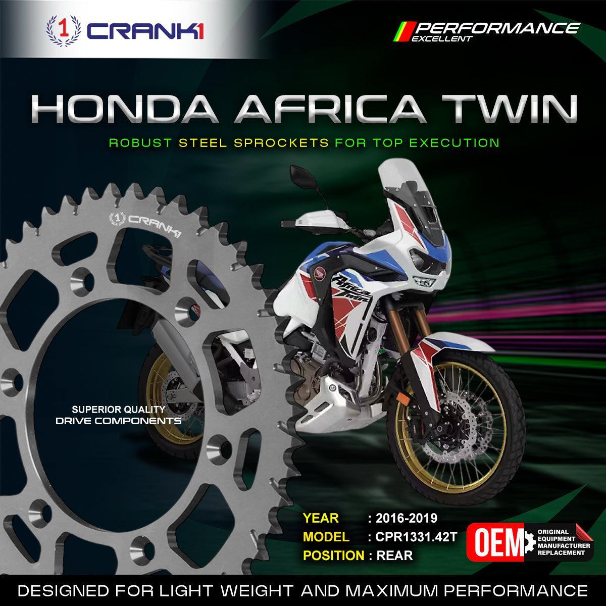 Sprocket For Honda Africa Twin (2016-2019) - Rear - CPR1331.42T