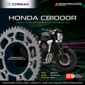 Sprocket For Honda CB1000R (2008-2016) - Rear - CPR1340.44T