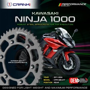 Sprocket For Kawasaki Ninja 1000 (2011-2024) - Rear - CPR1489.41T