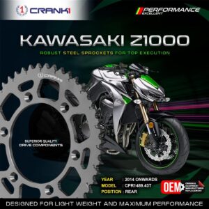 Sprocket For Kawasaki Z1000 (2014 Onwards) - Rear - CPR1489.43T