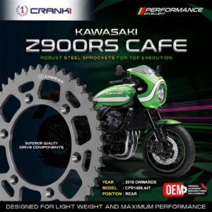 Sprocket For Kawasaki Z900RS Cafe (2018 Onwards) - Rear - CPR1489.44T