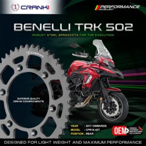 Sprocket For Benelli TRK 502 (2017 Onwards) - Rear - CPR15.42T