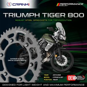 Sprocket For Triumph Tiger 800 (2018-2020) - Rear - CPR2014.50T