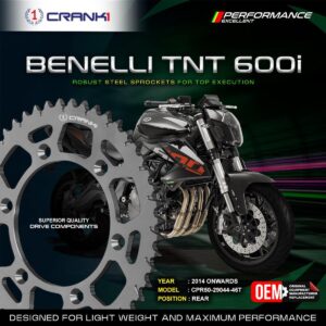 Sprocket For Benelli TNT 600i (2014 Onwards) - Rear - CPR50-29044-46T