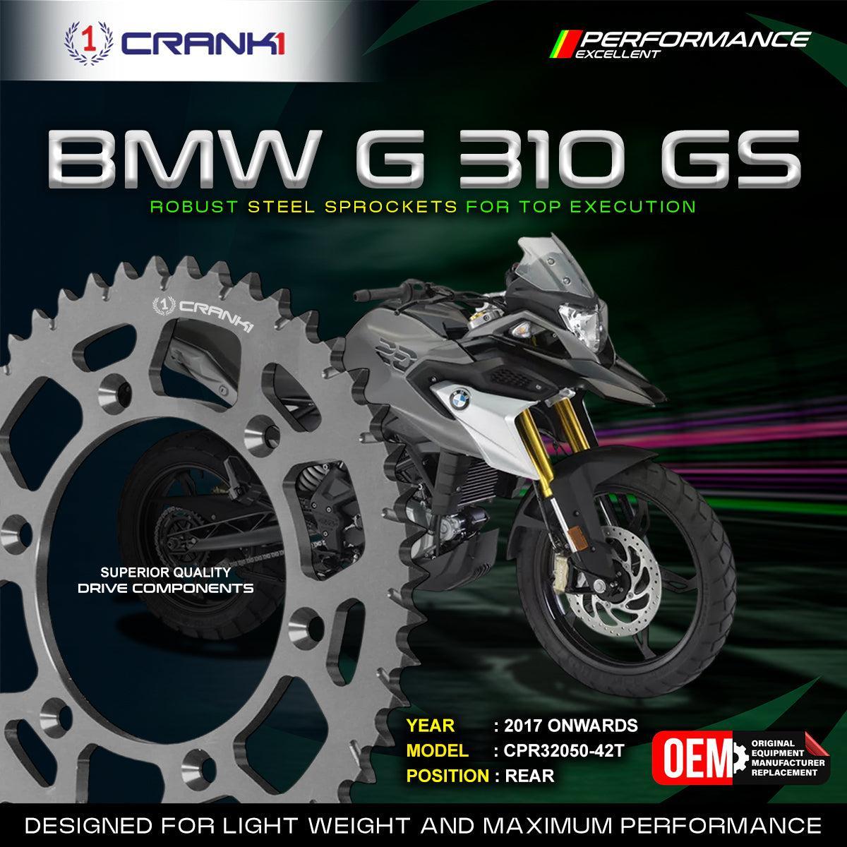 Sprocket For BMW G 310 GS (2017 Onwards) - Rear - CPR32050-42T