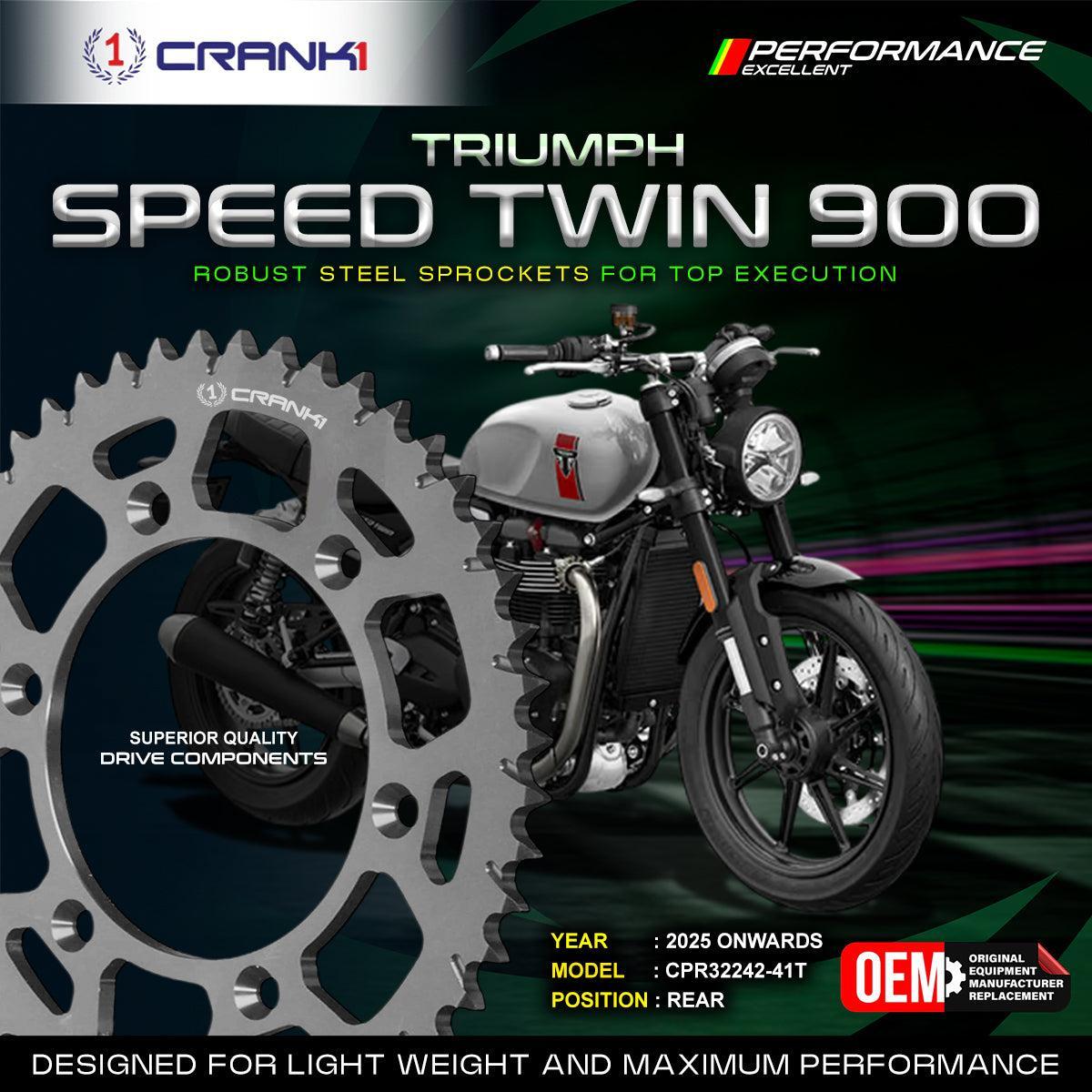 Sprocket For Triumph Speed Twin 900 (2025 Onwards) - Rear - CPR32242-41T