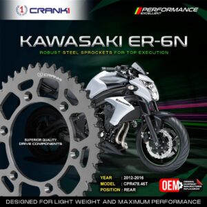 Sprocket For Kawasaki ER-6n (2012-2016) - Rear - CPR478.46T