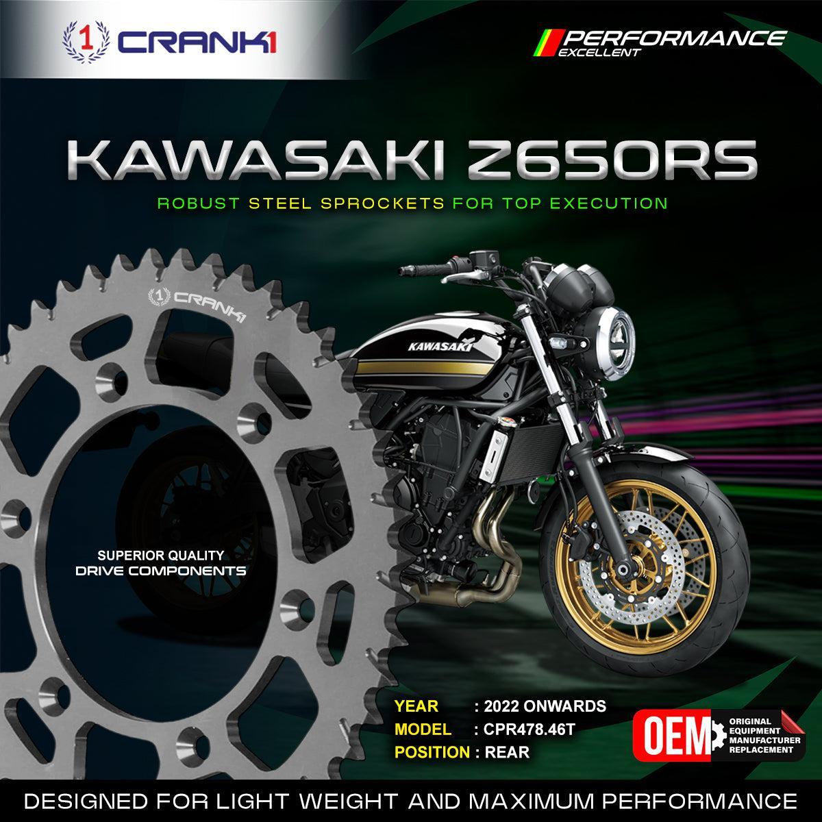 Sprocket For Kawasaki Z650RS (2022 Onwards) - Rear - CPR478.46T