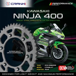 Sprocket For Kawasaki Ninja 400 (2018 Onwards) - Rear - CPR486.41T
