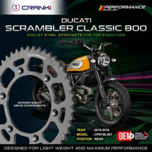 Sprocket For Ducati Scrambler Classic 800 (2015-2018) - Rear - CPR746.46T