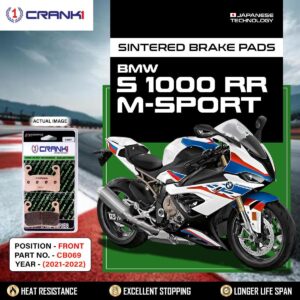 Sintered Brake Pads For BMW S 1000 RR M-Sport (2021-2022) - Front - CB069 - 2 Sets Required