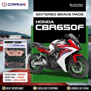 Sintered Brake Pads For Honda CBR650F (2014-2018) - Front - CB241 - 2 Sets Required