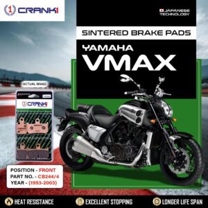 Sintered Brake Pads For Yamaha VMAX (1993-2003) - Front - CB244/4 - 2 Sets Required