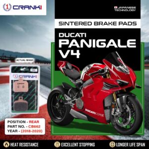Sintered Brake Pads For Ducati Panigale V4 (2018-2020) - Rear - CB662 - 1 Set