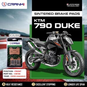 Sintered Brake Pads For KTM 790 Duke (2018 Onwards) - Front - CB706 - 2 Sets