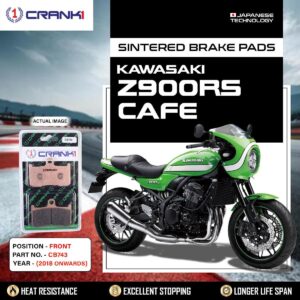 Sintered Brake Pads For Kawasaki Z900RS Cafe (2018 Onwards) - Front - CB743 - 2 Sets Required