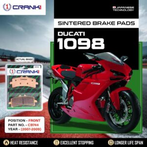 Sintered Brake Pads For Ducatiξ1098 (2007-2009) - Front - CB744 - 2 Sets