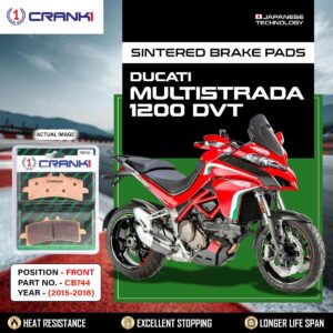 Sintered Brake Pads For Ducati Multistrada 1200 DVT (2015-2018) - Front - CB744 - 2 Sets