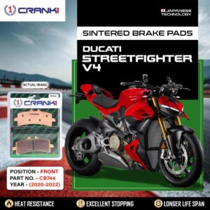 Sintered Brake Pads For Ducati Streetfighter V4 (2020-2022) - Front - CB744 - 2 Sets