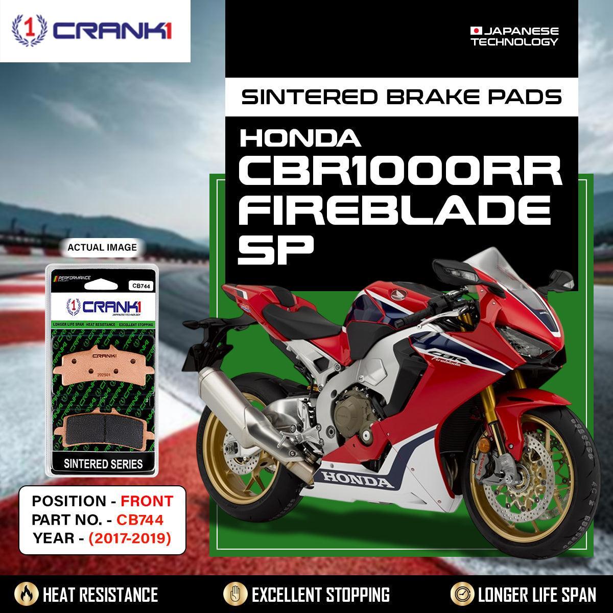 Sintered Brake Pads For Honda CBR1000RRξFireblade SP (2017-2019) - Front - CB744 - 2 Sets