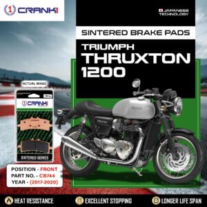 Sintered Brake Pads For Triumph Thruxton 1200 (2017-2020) - Front - CB744 - 2 Sets