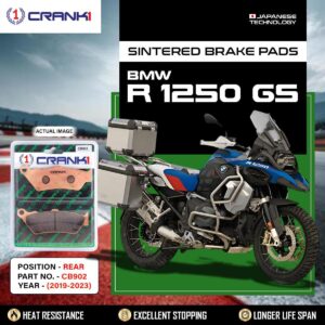 Sintered Brake Pads For BMWξR 1250 GS (2019-2023) - Rear - CB902 - 1 Set
