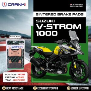Sintered Brake Pads For Suzuki V-Strom 1000 (2017-2019) - Front - CB973 - 2 Sets