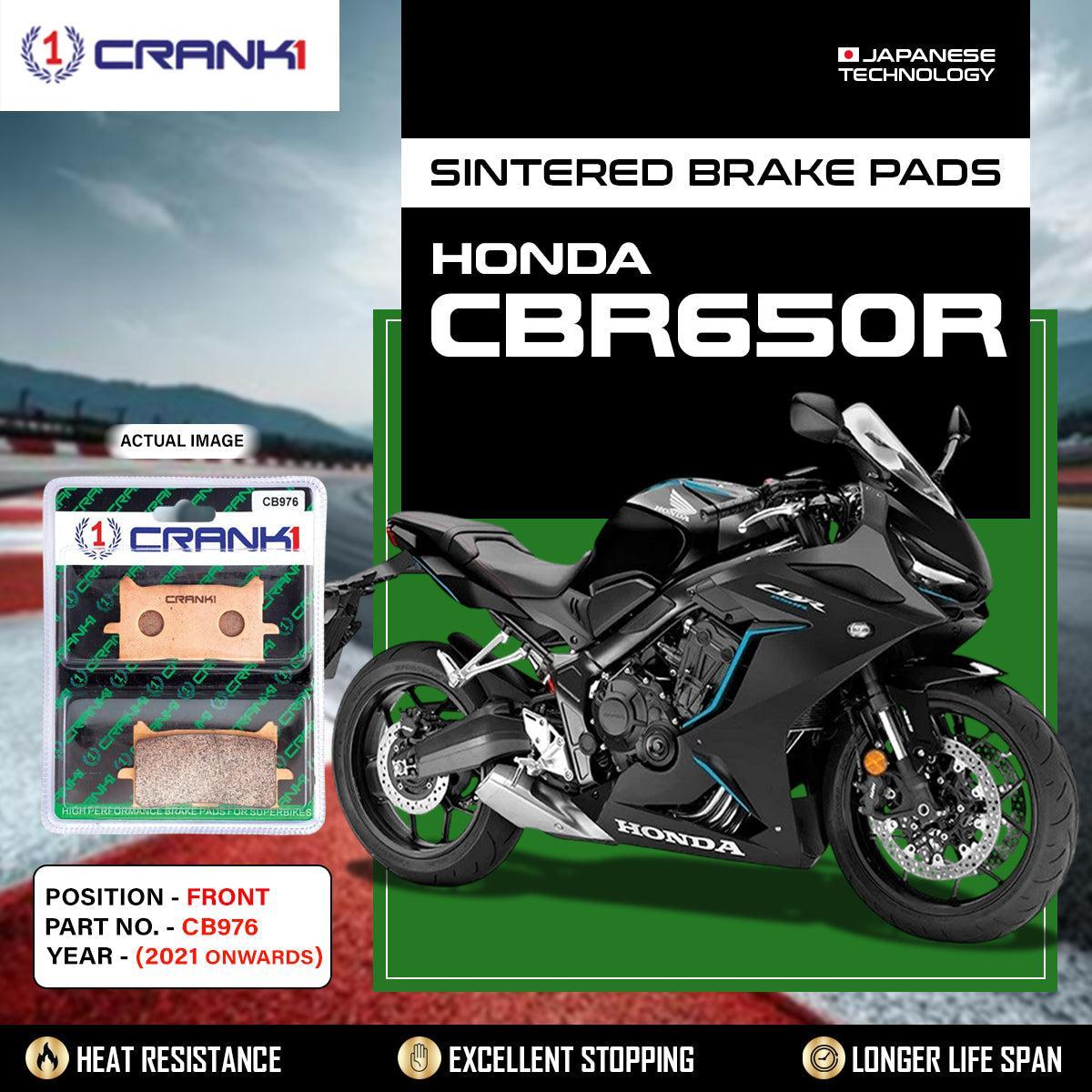 Sintered Brake Pads For Honda CBR650R (2021 Onwards) - Front - CB976 - 2 Sets