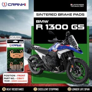 Sintered Brake Pads For BMW R 1300 GS (2023 Onwards) - Front - CB977 - 2 Sets